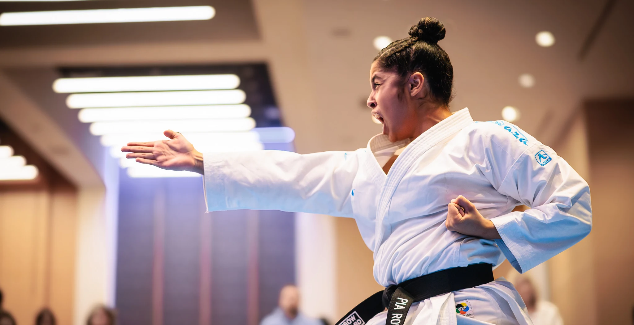 Pia competing at Memphis Open