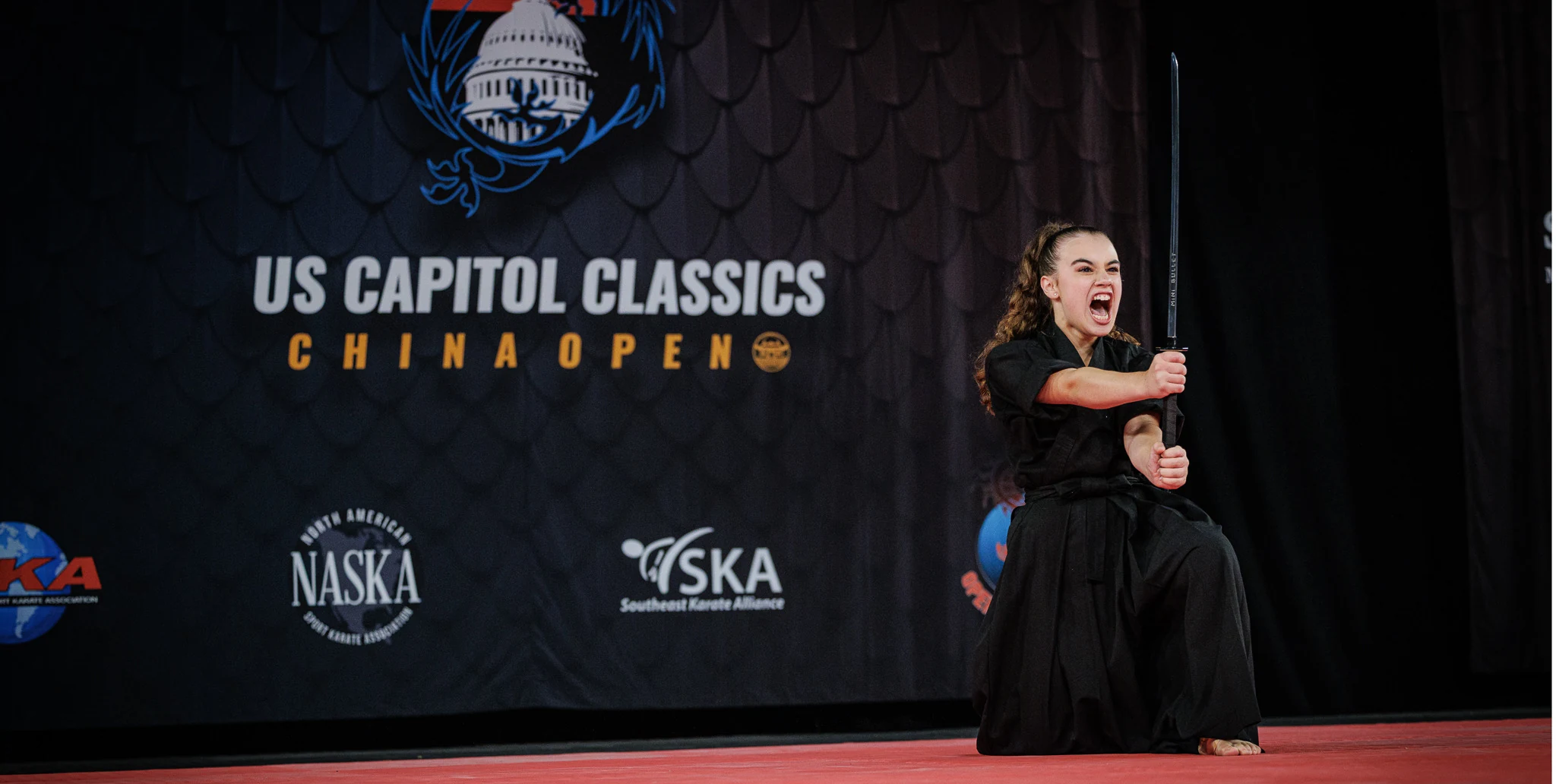 Forms and weapons competition at US CAPITOL CLASSICS CHINA OPEN