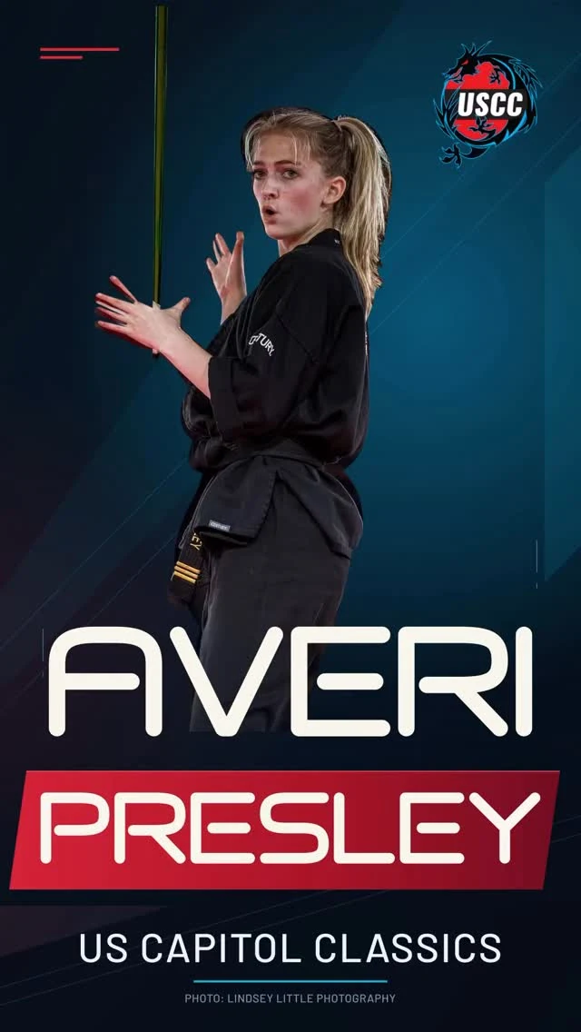 Official NASKA reel cover featuring Averi Presley at the 2026 US CAPITOL CLASSICS CHINA OPEN; cover photography by Lindsey Little Photography
